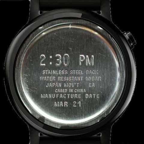 Stainless Steel Watch Face स्क्रीनशॉट 2