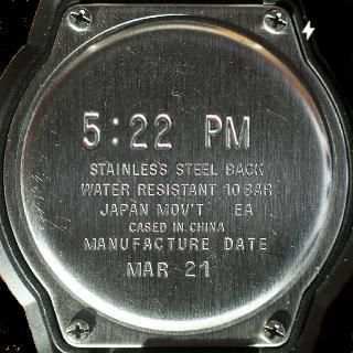Stainless Steel Watch Face screenshot 1