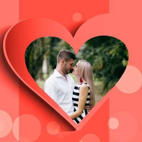 Lovely Love Photo Frames screenshot 1