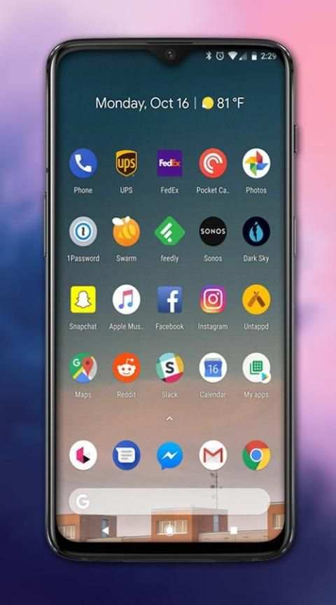 Oneplus 7 launcher, Oneplus 7t theme screenshot 6