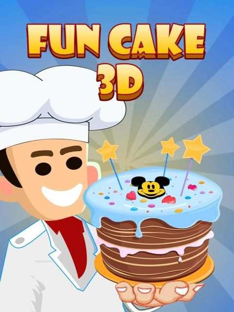 Fun Cake 3D - Cake Decorating Game स्क्रीनशॉट 7