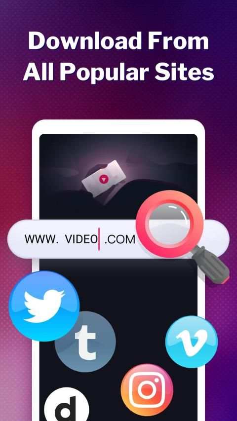 Max Video Downloader – Free Private Downloader, HD screenshot 4
