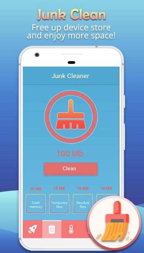 Depra Cleaner - Clean Junk Files & Boost Up Phone screenshot 2