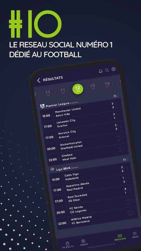 #10 - Réseau Social 100% Football screenshot 3
