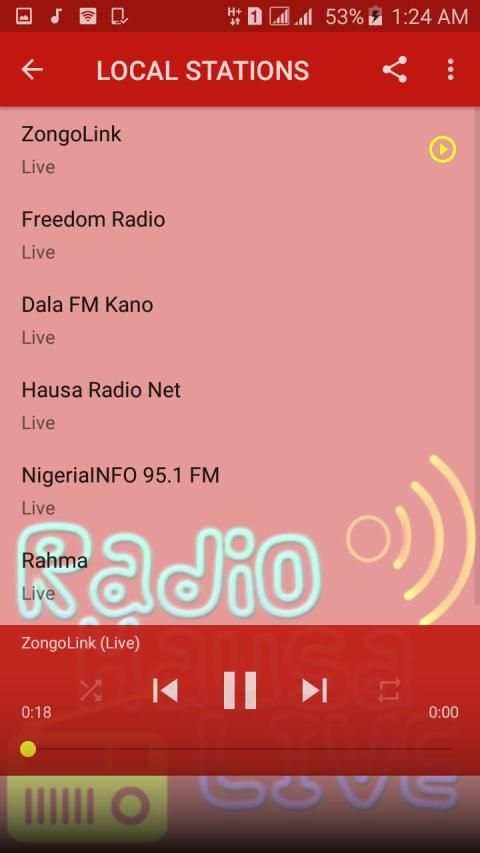 Hausa Radio Live Stations screenshot 4