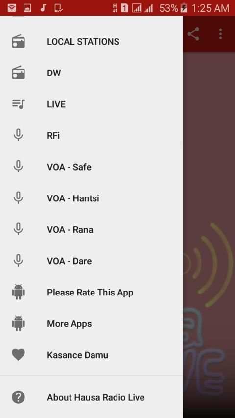 Hausa Radio Live Stations screenshot 1