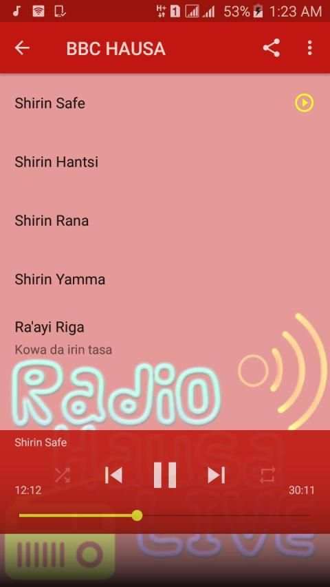 Hausa Radio Live Stations screenshot 6