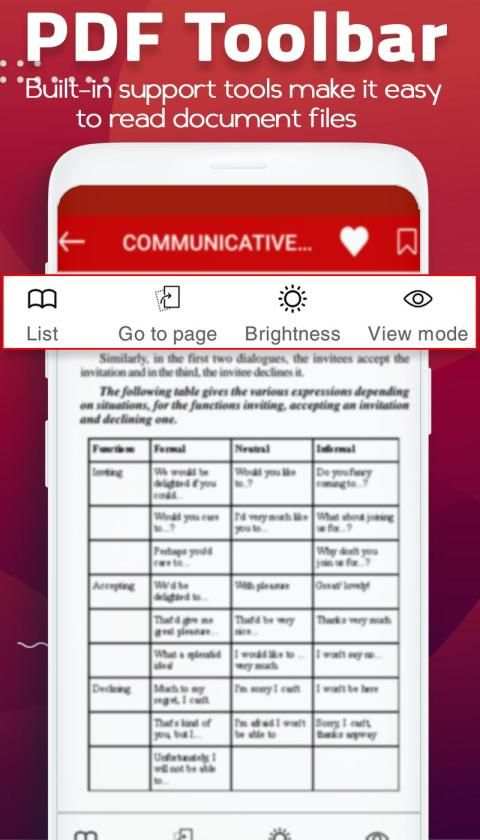 PDF reader for Android: PDF file reader स्क्रीनशॉट 3