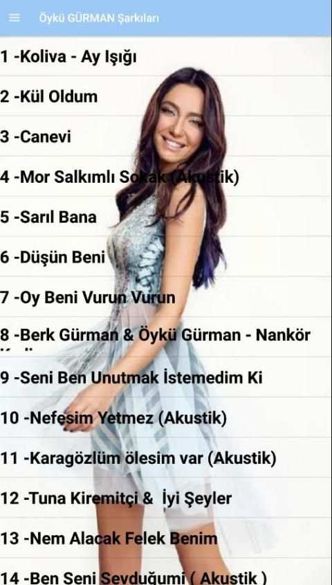 Öykü Gürman Şarkıları (İnternetsiz 45 Şarkı) screenshot 5