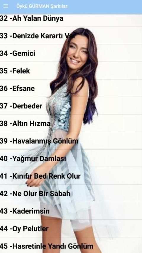 Öykü Gürman Şarkıları (İnternetsiz 45 Şarkı) screenshot 4