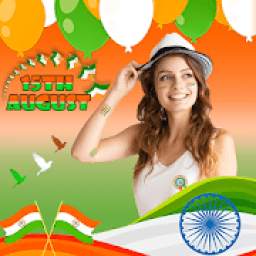 15 August:Independence Day DP Maker 2019