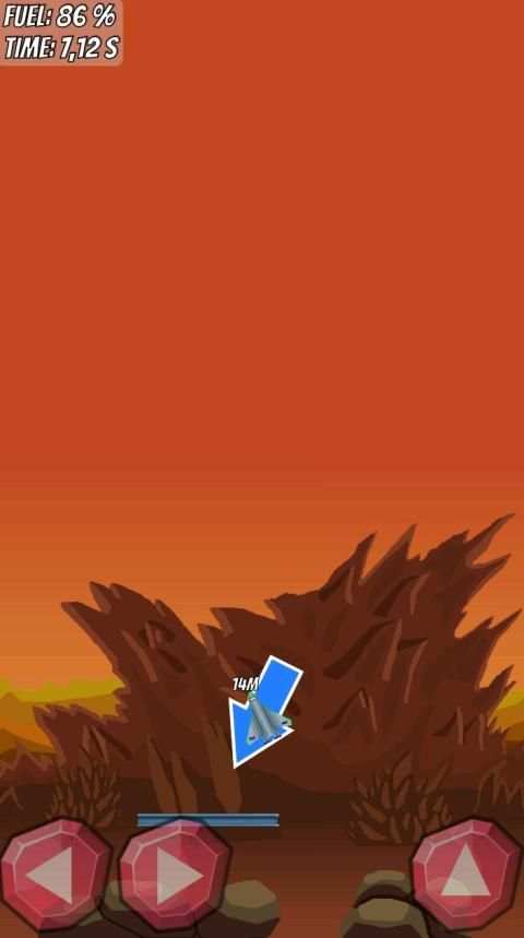 * Physical Rocket Landing Simulator * screenshot 5