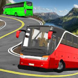US Bus Hero: Off road Mountain Tourist Bus Drive