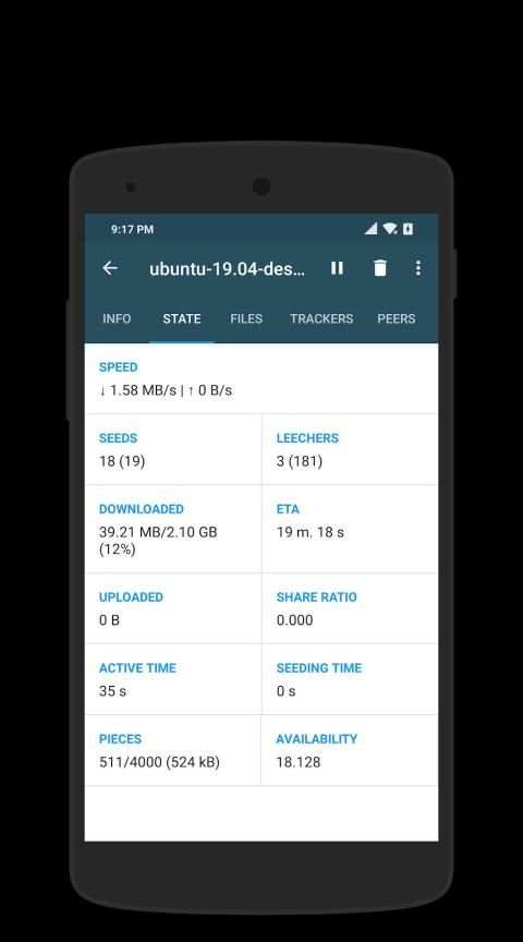 qTorrent - Torrent Downloader screenshot 4