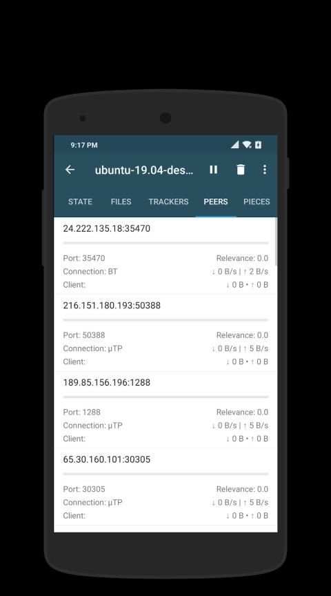 qTorrent - Torrent Downloader screenshot 2