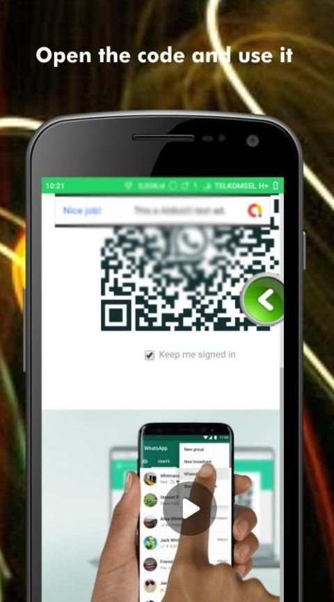 Whatscan App - Pemindai QR Whatsapp screenshot 3