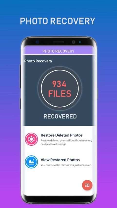 delete photo recovery 2020 & RESTORED PHOTOS screenshot 1