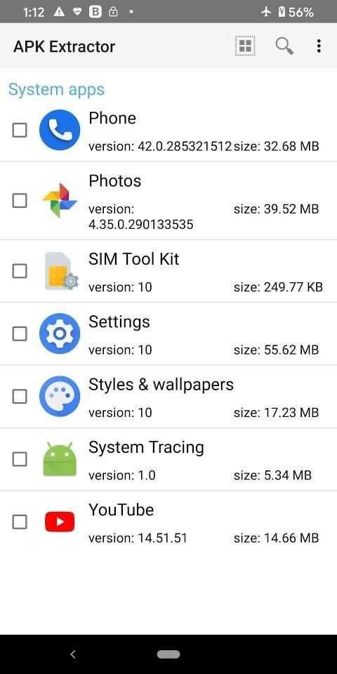 APK Extractor स्क्रीनशॉट 2