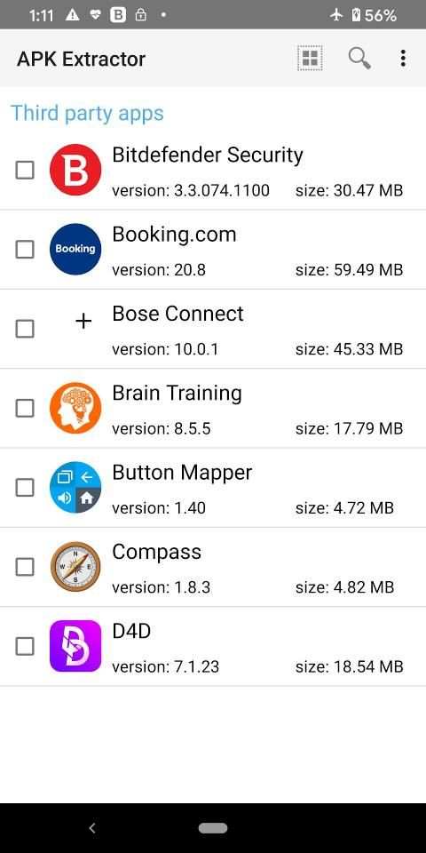 APK Extractor स्क्रीनशॉट 3