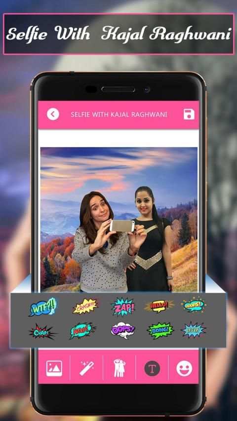 Selfie With Kajal Raghwani स्क्रीनशॉट 1