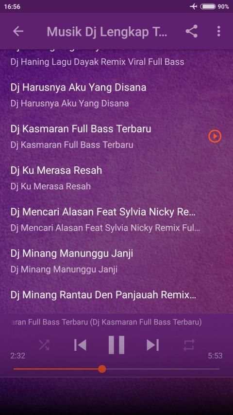 Dj Entah Apa Yang Merasukimu Nonstop Offline screenshot 2
