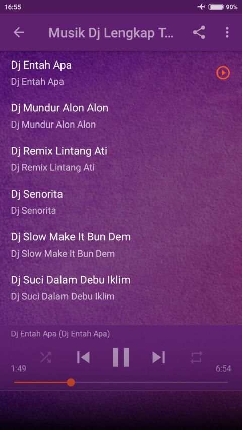 Dj Entah Apa Yang Merasukimu Nonstop Offline screenshot 3