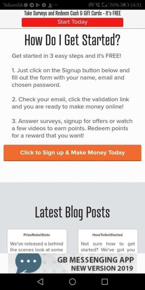 PrizeRebel - Cash Rewards 4 تصوير الشاشة