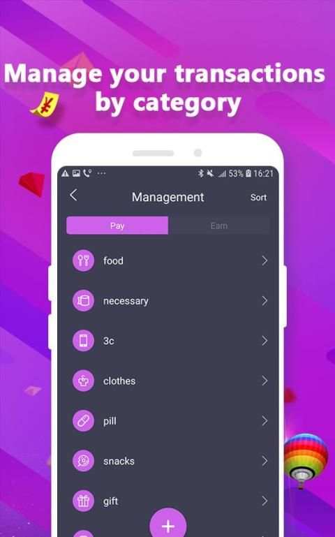 Money Tracker-Money Manager स्क्रीनशॉट 2