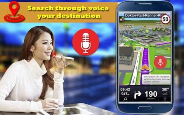 Voice GPS Driving Directions, Route Navigation Map screenshot 4