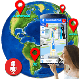 ikon Voice GPS Driving Directions, Route Navigation Map