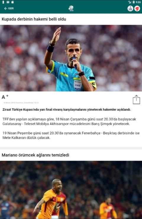 ASPOR-Canlı yayınlar, maç özetleri, spor haberleri screenshot 10
