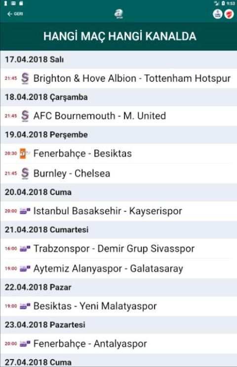 ASPOR-Canlı yayınlar, maç özetleri, spor haberleri screenshot 8