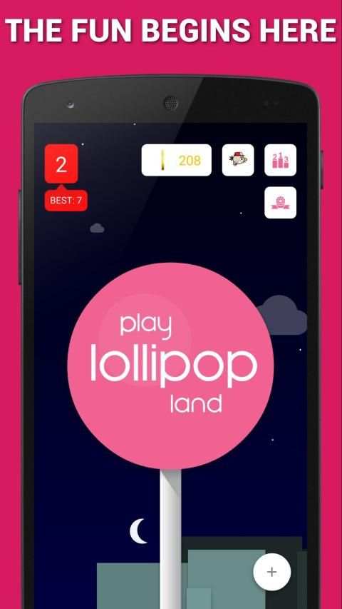 Lollipop Land - Android 5.0 Easter Egg स्क्रीनशॉट 4