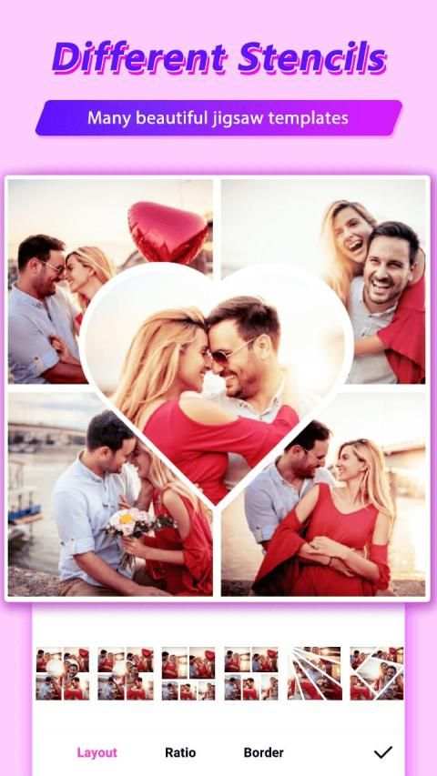 Pics Grid Maker - Square Photo Eidtor 8 تصوير الشاشة