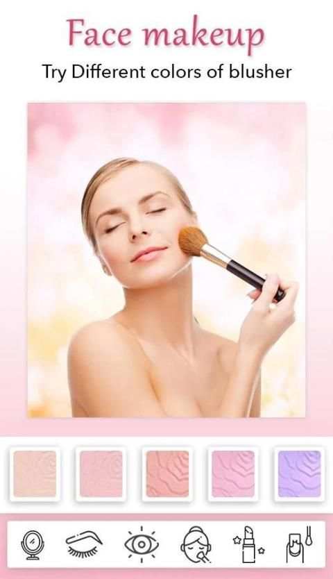 YouFace Makeup Camera - Beauty Photo Makeup Editor स्क्रीनशॉट 8