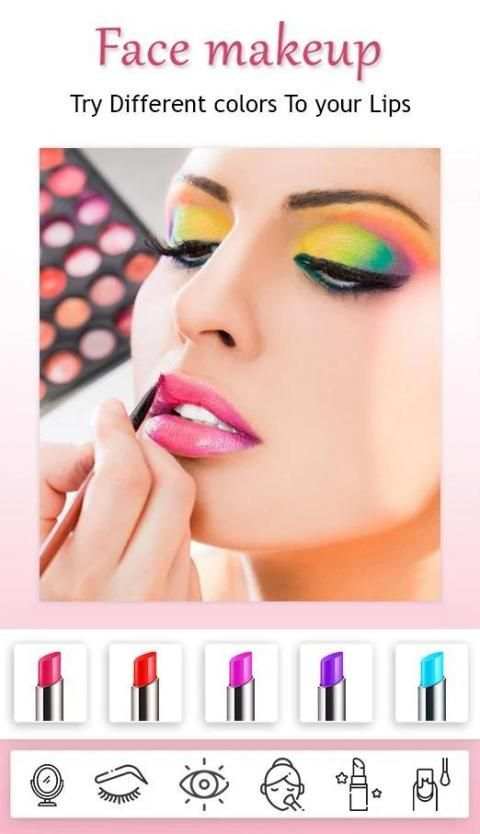 YouFace Makeup Camera - Beauty Photo Makeup Editor स्क्रीनशॉट 7