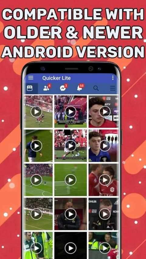 Quicker for Facebook Lite स्क्रीनशॉट 4