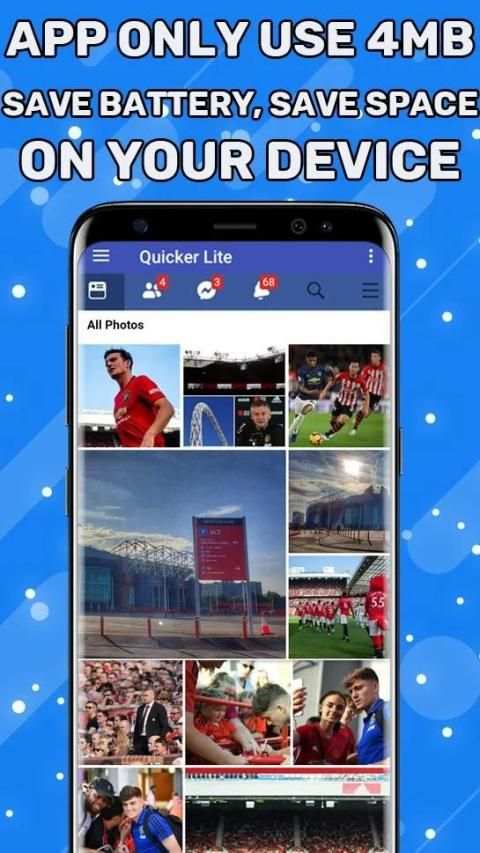 Quicker for Facebook Lite स्क्रीनशॉट 5