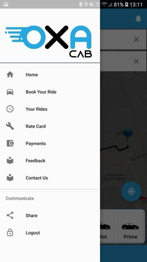 Oxa Cab screenshot 2