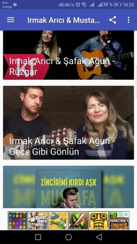 Irmak Arıcı & Mustafa Ceceli songs offline screenshot 1