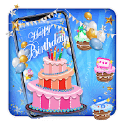 ikon Tema Perayaan Ulang Tahun