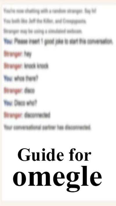 Omegle Video App Strangers Guide screenshot 3