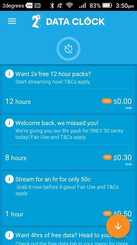 Data Clock स्क्रीनशॉट 1