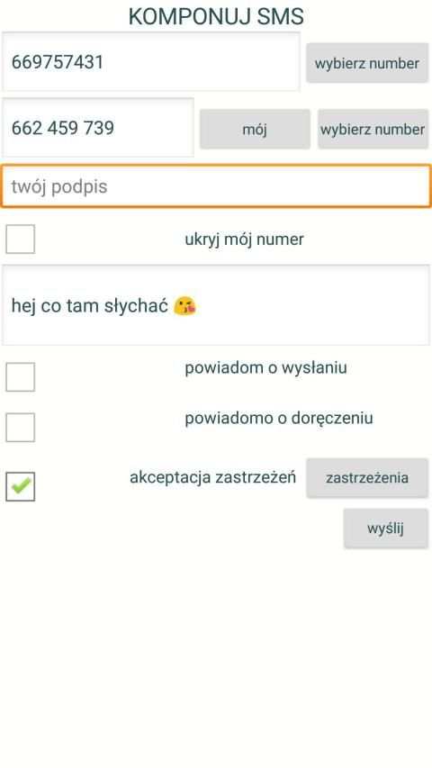 darmowe SMS bramka screenshot 3