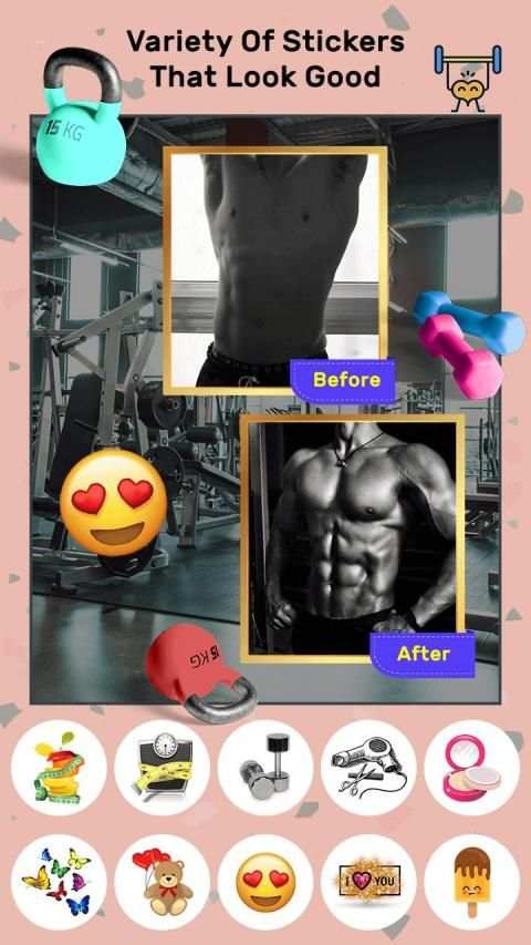 Before After Photo Collage - Compare Old Photos स्क्रीनशॉट 2