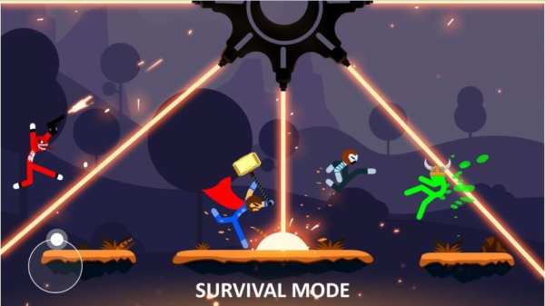 Spider Supreme Stickman Fighting - 2 Player Games स्क्रीनशॉट 2