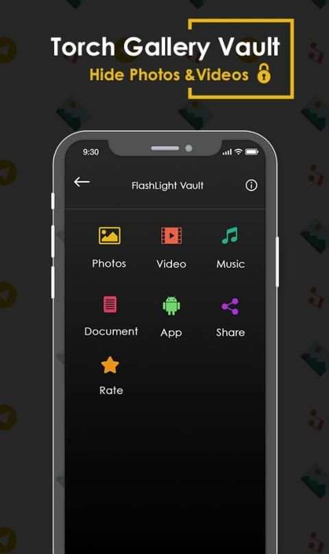 Torch Gallery Vault - Photo And Video Locker स्क्रीनशॉट 4