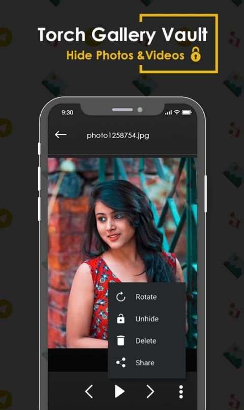 Torch Gallery Vault - Photo And Video Locker screenshot 1
