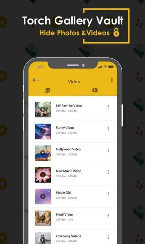 Torch Gallery Vault - Photo And Video Locker screenshot 2