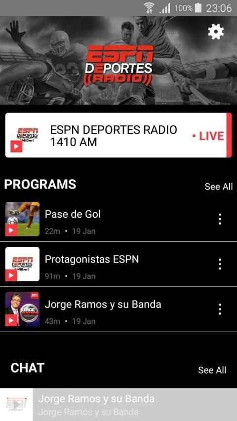 ESPN Deportes Radio screenshot 3